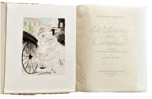 La Dame aux camelias. With 25 etchings by Louis Icart.
